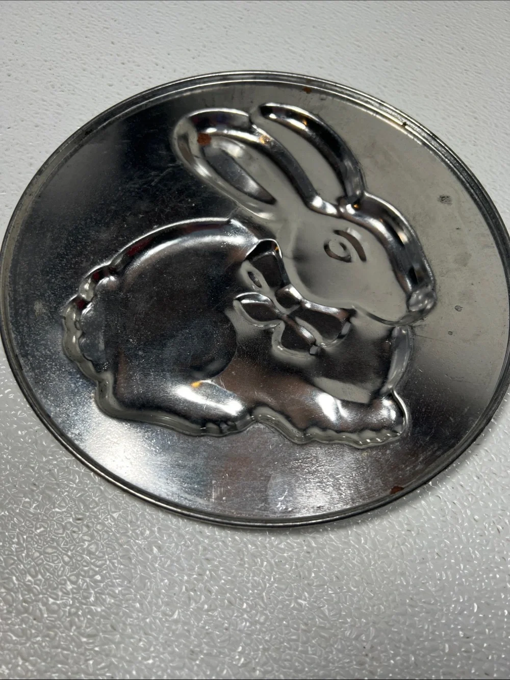 Vintage Bunny & Santa Interchangeable Aluminum Holiday Inserts
